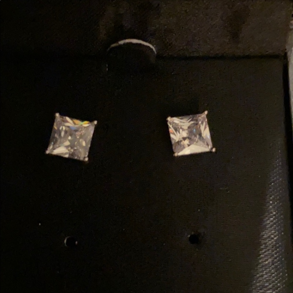 CZ earrings